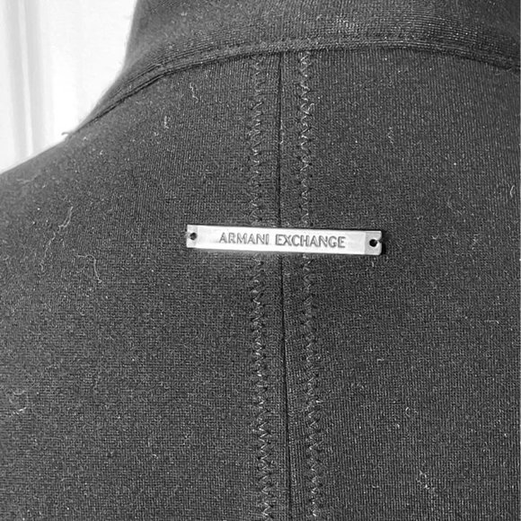 ARMANI EXCHANGE A|E Black Long Sleeve Blazer Jacket Size: Small - Picture 5 of 7
